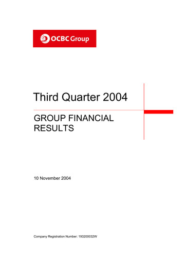 Thumbnail OCBC Bank Financial Statement 2004-9m