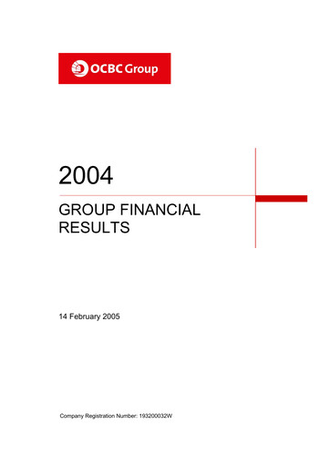 Thumbnail OCBC Bank Financial Statement 2004
