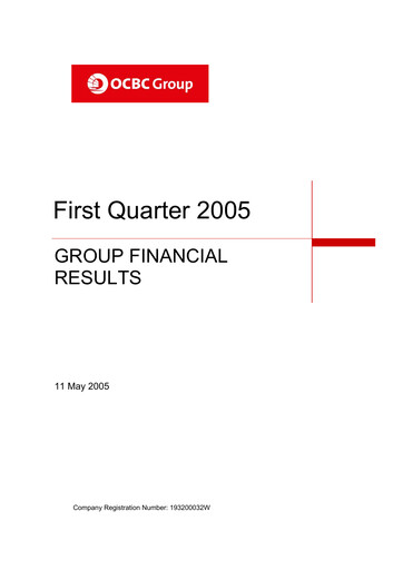 Thumbnail OCBC Bank Financial Statement 2005-q1