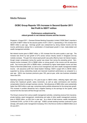 Thumbnail OCBC Bank Financial Statement 2011-h1