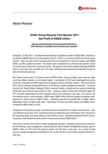 Thumbnail OCBC Bank Financial Statement 2011-q1