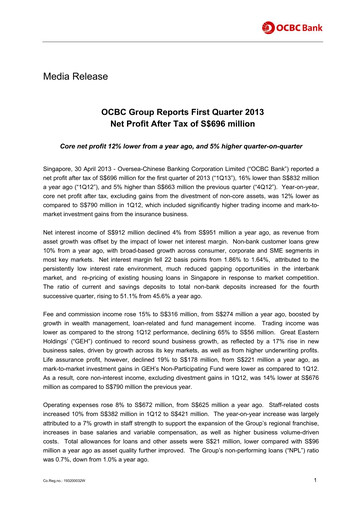 Thumbnail OCBC Bank Financial Statement 2013-q1