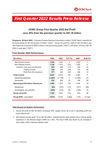 Thumbnail OCBC Bank Financial Statement 2022-q1