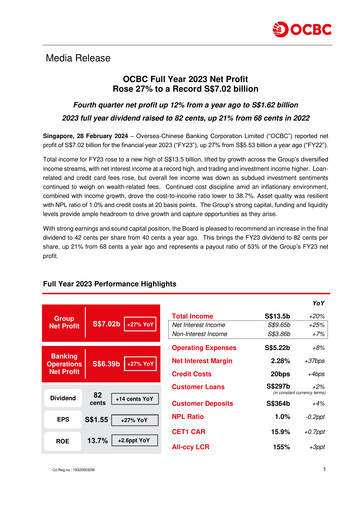 Thumbnail OCBC Bank Financial Statement 2023
