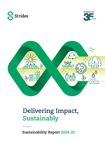 Thumbnail Strides Pharma Sustainability Report 2024-2025