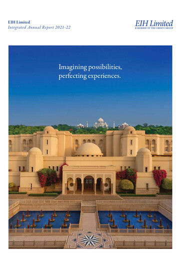 Vorschaubild EIH Limited Jahresbericht 2021-2022