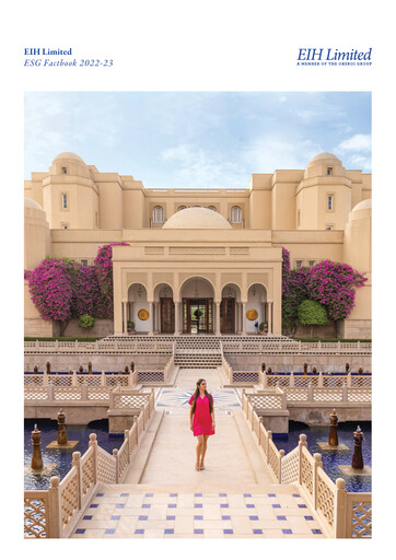 Thumbnail EIH Limited ESG Report 2022-2023
