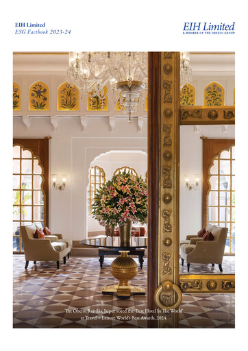 Thumbnail EIH Limited ESG Report 2023-2024