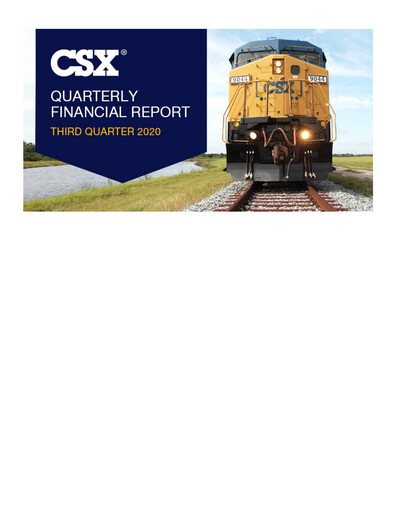 Thumbnail CSX Corporation Quarterly Report 2020-q3