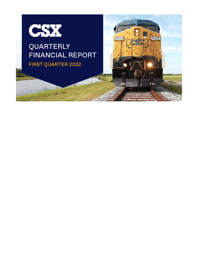 Thumbnail CSX Corporation Quarterly Report 2022-q1