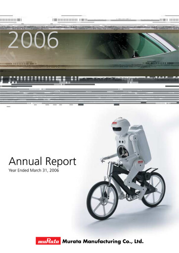 Thumbnail Murata Manufacturing (Murata Seisakusho) Financial Statement fy2005