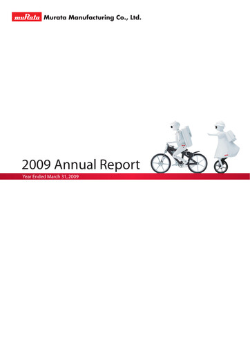 Thumbnail Murata Manufacturing (Murata Seisakusho) Financial Statement fy2008