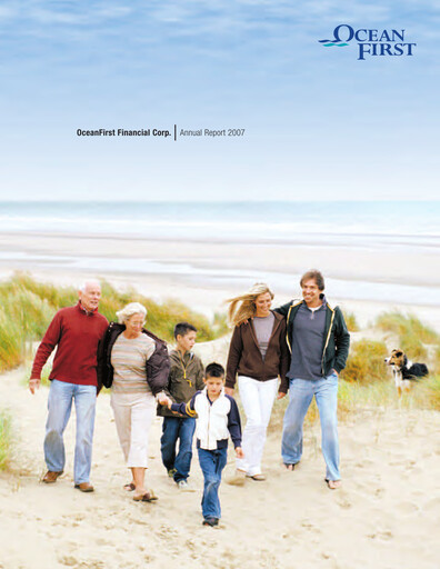 Miniature OceanFirst Financial Rapport annuel 2007