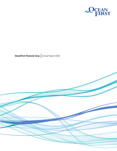 Miniature OceanFirst Financial Rapport annuel 2008