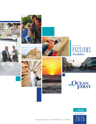 Miniature OceanFirst Financial Rapport annuel 2015