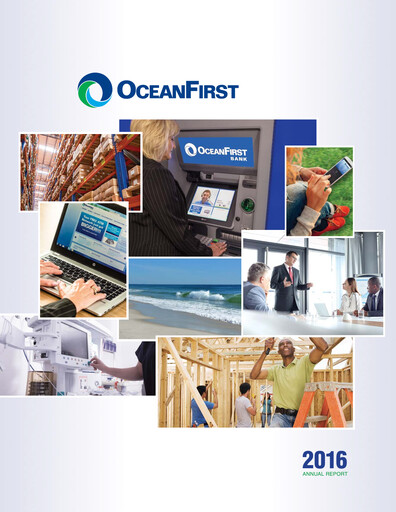 Miniature OceanFirst Financial Rapport annuel 2016