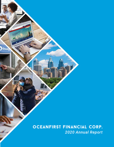 Miniature OceanFirst Financial Rapport annuel 2020