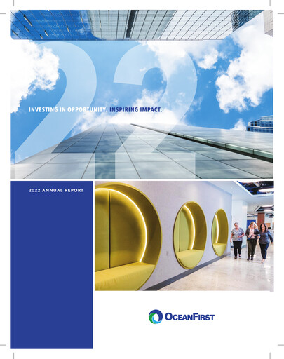 Miniature OceanFirst Financial Rapport annuel 2022