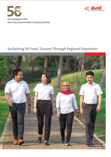 Thumbnail Siam City Cement (INSEE) Annual Report 2019