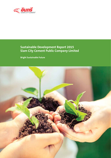 Miniature Siam City Cement (INSEE) Rapport de durabilité 2015
