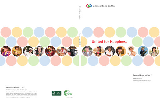 Thumbnail Oriental Land Annual Report 2011
