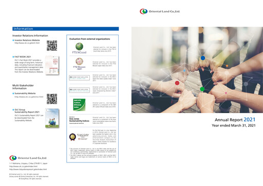 Thumbnail Oriental Land Annual Report 2020