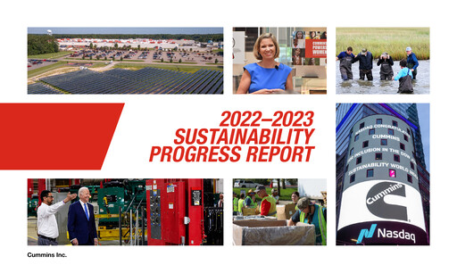 Miniature Cummins
 Rapport de durabilité 2022-2023