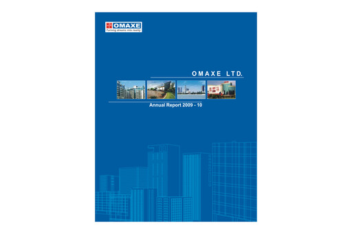 Vorschaubild Omaxe
 Jahresbericht 2009-2010