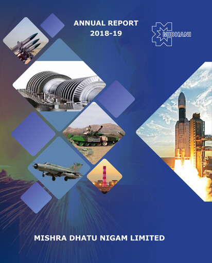Vorschaubild Mishra Dhatu Nigam Jahresbericht 2018-2019