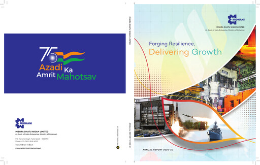Vorschaubild Mishra Dhatu Nigam Jahresbericht 2020-2021