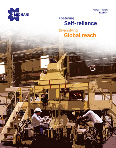 Vorschaubild Mishra Dhatu Nigam Jahresbericht 2023-2024
