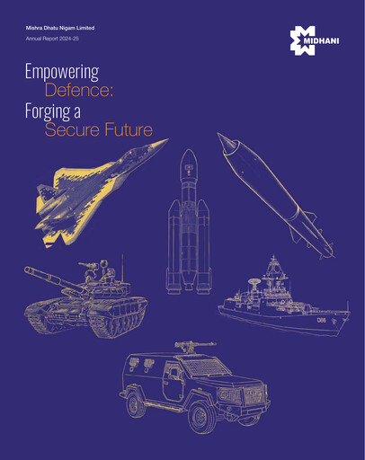 Vorschaubild Mishra Dhatu Nigam Jahresbericht 2024-2025