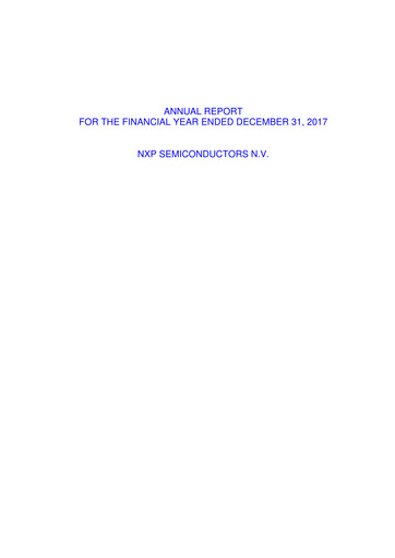 Thumbnail NXP Semiconductors Annual Report 2017