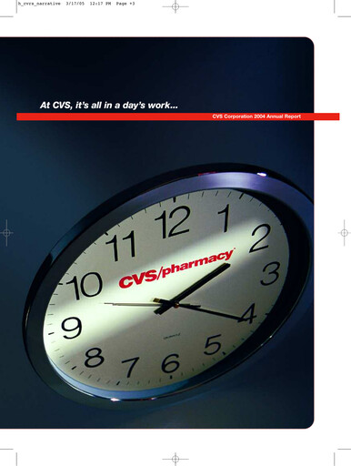 Vorschaubild CVS Health Jahresbericht 2004