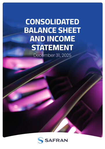 Miniature Safran Bilan financier 2025
