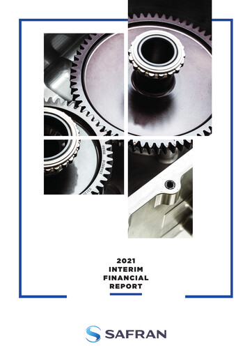 Miniature Safran Rapport semestriel 2021