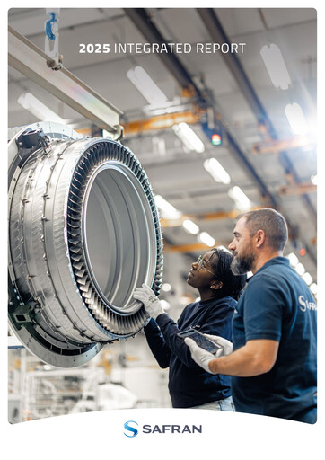 Thumbnail Safran Integrated Report 2025