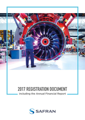 Thumbnail Safran Universal Registration Document 2017