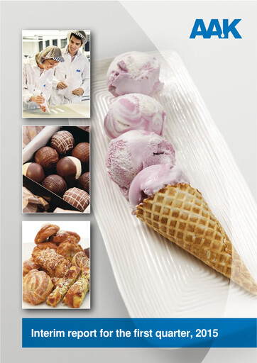 Miniature AAK
 Rapport trimestriel 2015-q1