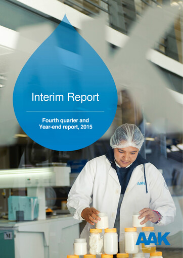 Miniature AAK
 Rapport trimestriel 2015-q4