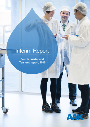 Miniature AAK
 Rapport trimestriel 2016-q4