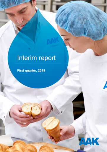 Miniature AAK
 Rapport trimestriel 2019-q1