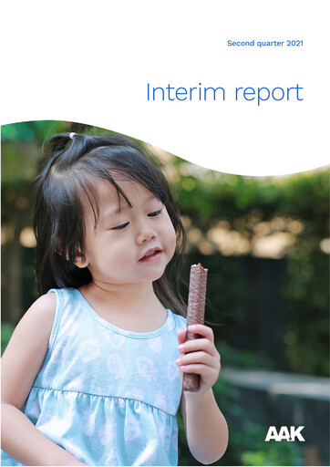 Miniature AAK
 Rapport trimestriel 2021-q2