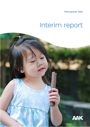 Miniature AAK
 Rapport trimestriel 2021-q3