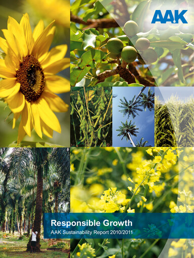 Thumbnail AAK
 Sustainability Report 2010-2011