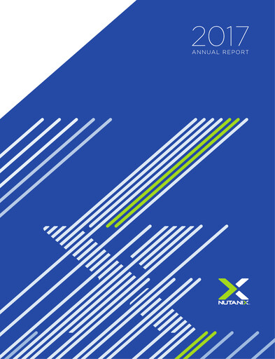 Miniature Nutanix Rapport annuel 2017