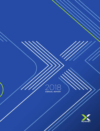 Miniature Nutanix Rapport annuel 2018