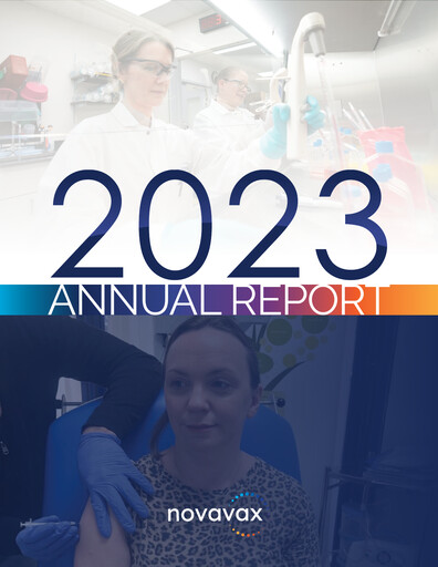 Miniature Novavax Rapport annuel 2023