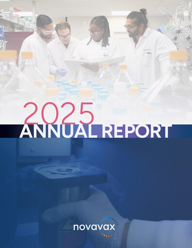 Miniature Novavax Rapport annuel 2025