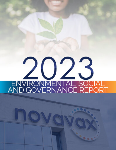 Miniature Novavax Rapport ESG 2023